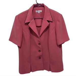 ❄️Dressbarn Vintage Short Sleeve Blazer 18W